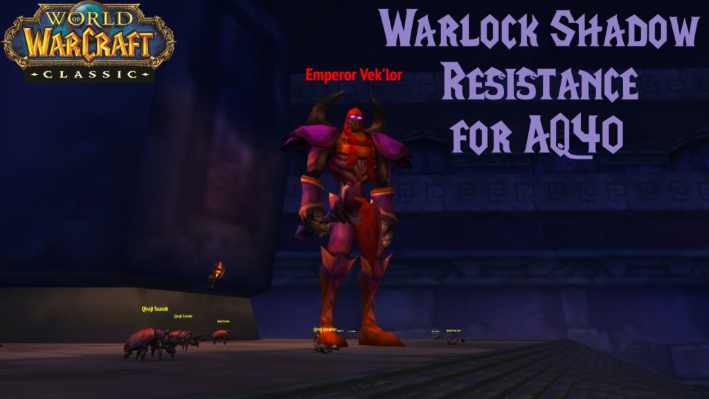 Warlock Shadow Resistance