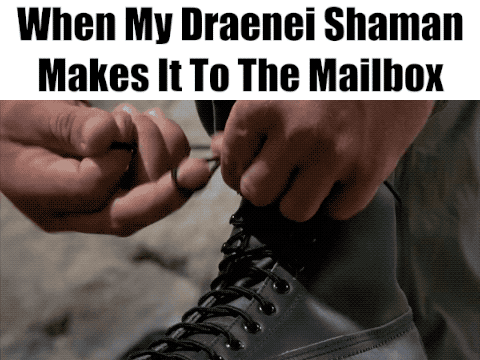 Draenei Shaman Mail