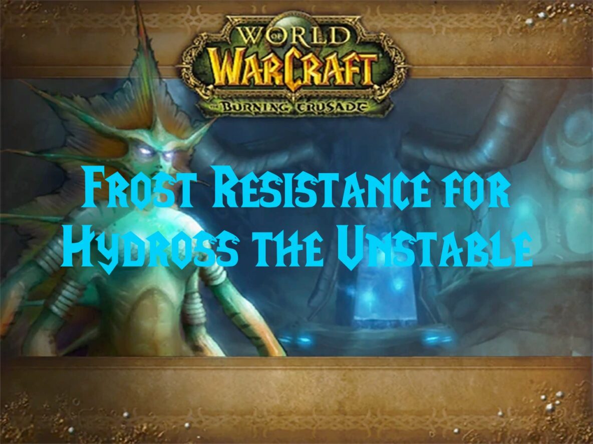 Frost Resistance for Hydross the Unstable