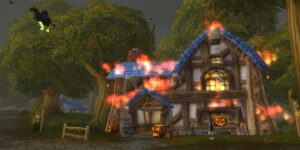 Stop the Fires daily in Goldshire involving the Headless Horseman