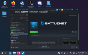 Battle.net installed through Steam