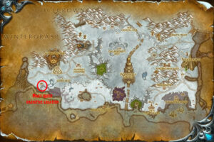 Dragonblight Map - Mage Dalaran Quest