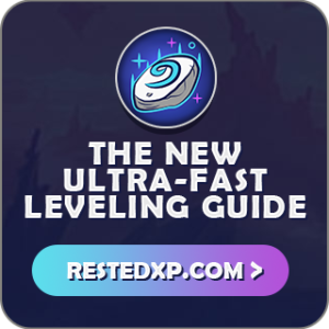 RestedXP Leveling Guide Button