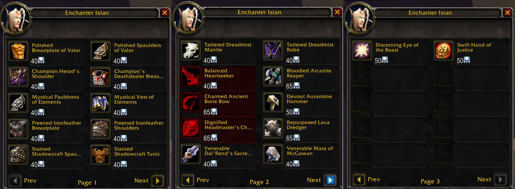 TacoTip ( GearScore & Talents & Item Level ) : WOTLK Classic