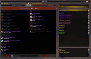 AtlasLoot lists loot by raid and boss, highlighting loot of interest to your class