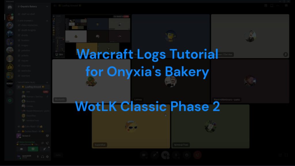 Warcraft Logs Tutorial