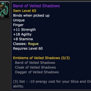 Band of Veiled Shadows